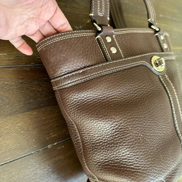 Coach turn lock Hampton tote bag - Picture 13 of 16